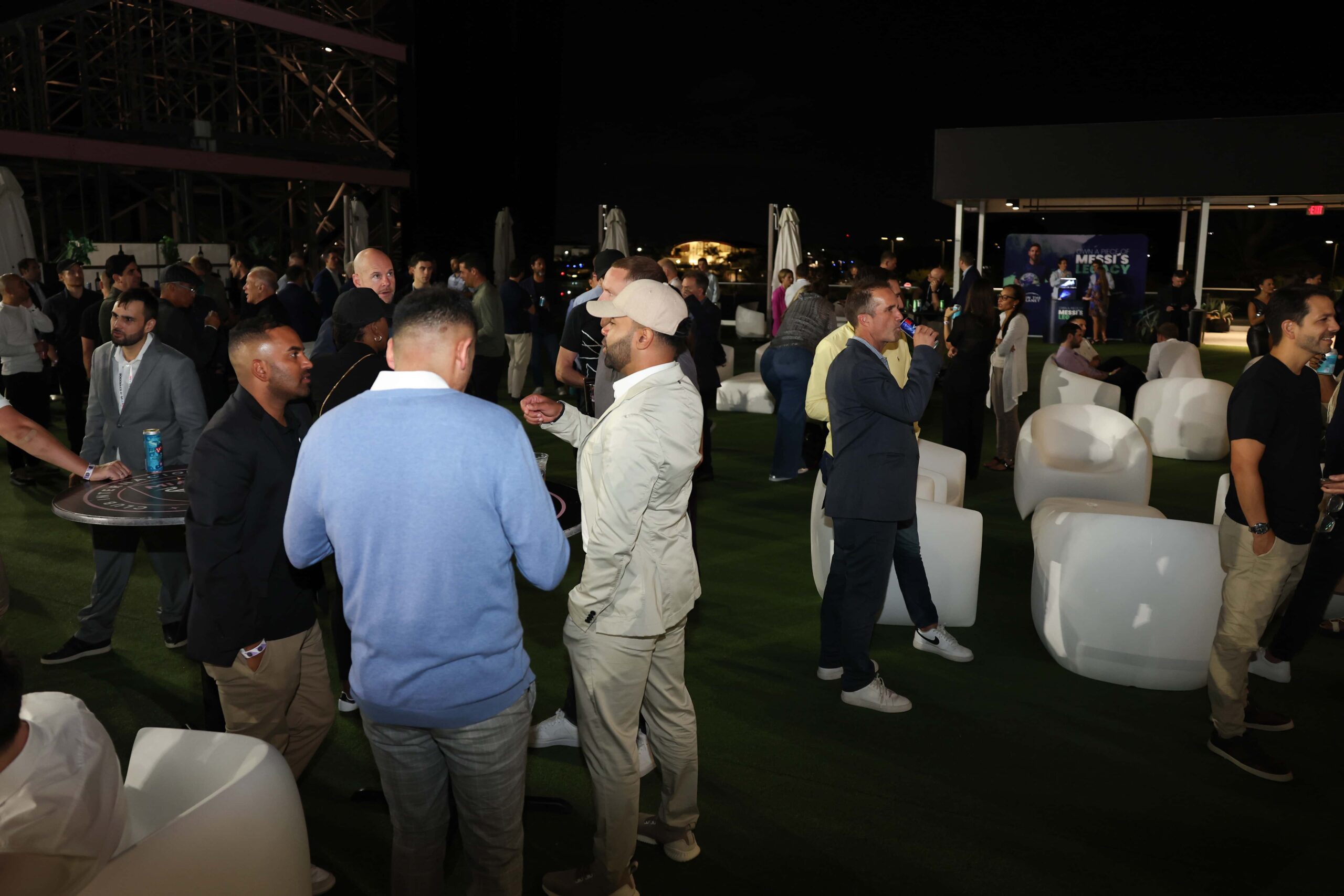 Soccerex - Social Event HOLLYWOOD, FLORIDA - NOVEMBER 12: Images from Soccerex social event at Chase Stadium on November 12, 2024 in Fort Lauderdale, Florida. (Photo by Megan Briggs/Getty Images for Soccerex)