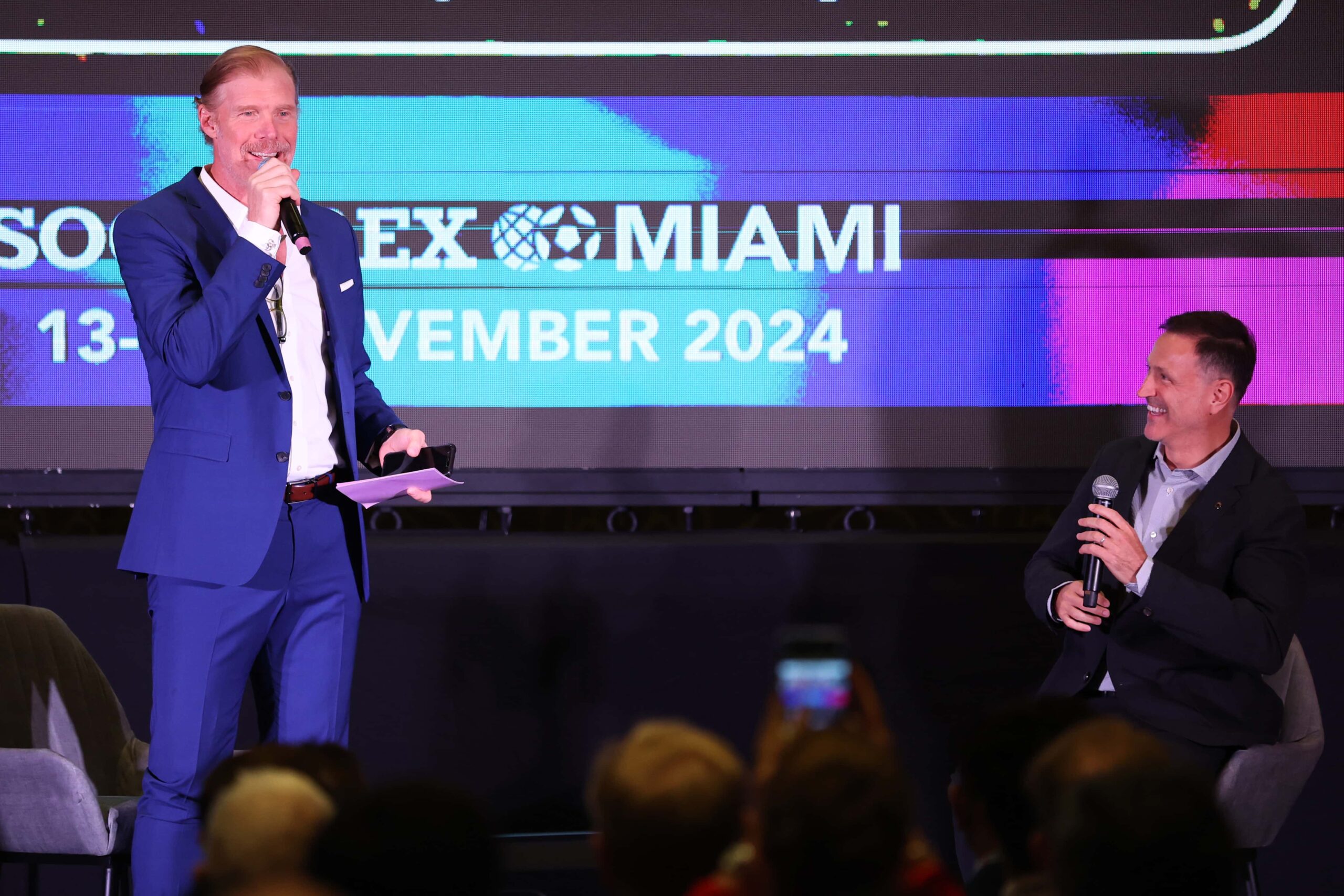 Soccerex - Conference HOLLYWOOD, FLORIDA - NOVEMBER 13: Images from day one of Soccerex Conference at Seminole Hard Rock Hotel & Casino Hollywood on November 13, 2024 in Hollywood, Florida. (Photo by Megan Briggs/Getty Images for Soccerex)
