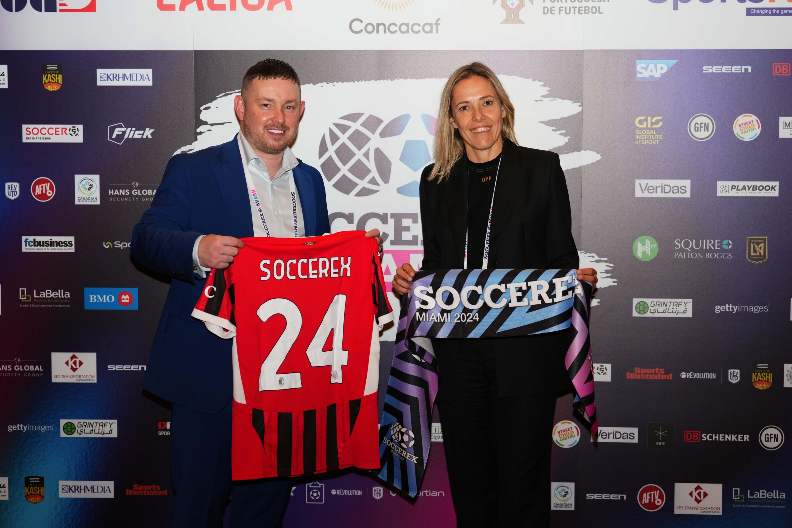 Soccerex - Conference HOLLYWOOD, FLORIDA - NOVEMBER 14: Day two of SoccerX conference at Seminole Hard Rock Hotel & Casino Hollywood on November 14, 2024 in Hollywood, Florida. (Photo by Rich Storry/Getty Images for Soccerex)